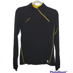 3/$20❤️Tasc LIVESTRONG pullover long sleeve asymmetrical zipper small